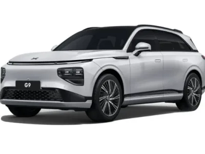 XPeng G9 — front 3/4