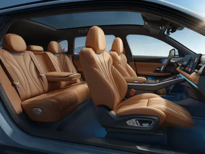 XPeng G9 — interior 3