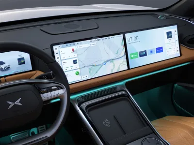 XPeng G9 — interior 4